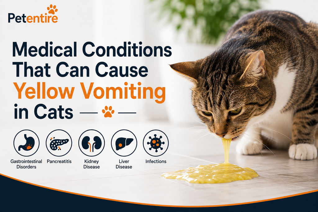 Why Is My Cat Vomiting Yellow Liquid
